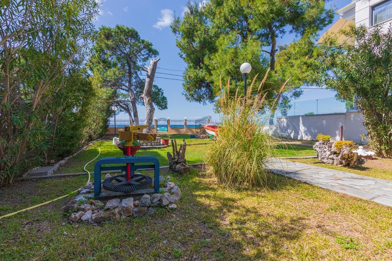 Galazia Akti Seaside Apartments Nikiti  Exteriör bild